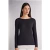 Intimissimi Maglia Manica Lunga In Fresh Bamboo Nero
