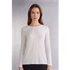 Intimissimi Maglia Manica Lunga In Fresh Bamboo Bianco