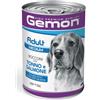Gemon Medium Adult Bocconi con Tonno e Salmone per Cane - 415 g