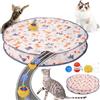 POFIBO Giochi per Gatti - Giochi Interattivi per Gatti Elettrica con Ricarica USB, Gioco Gatto per Stimolare l'Instinto di Caccia, Adatto a Cani e Gatti di Tutte le Taglie ed Età