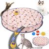 POFIBO Giochi per Gatti - Giochi Interattivi per Gatti Elettrica con Ricarica USB, Gioco Gatto per Stimolare l'Instinto di Caccia, Adatto a Cani e Gatti di Tutte le Taglie ed Età