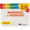 Massigen Magnesio e Potassio 90 Buste (3 Confezioni) - Integratore di Magnesio e Potassio per reintegrare i sali minerali