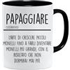 Jungle Mug Festa del papà | Tazza Papaggiare Divertente| Idea Regalo per Uomo Originale | Compleanno Padre | Regali Festa del Papà Speciali | Colazione Amanti del Caffè