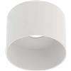 GTV lighting SAKURA SAKURA - Plafoniera in alluminio, 120 x 85, IP20, ES111, GU10, rotondo, bianco
