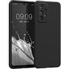 kwmobile Custodia Compatibile con Samsung Galaxy A33 5G Cover - Back Case per Smartphone in Silicone TPU - Protezione Gommata - nero
