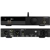 AOSHIDA SMSL DO300EX DAC Amplificatore per cuffie, AK4191+AK4499EX DSD512 PCM768kHz HiFi MQA DACs, USB/Bluetooth5.1/OPT/COAX/IIS a RCA/XLR/4,4mm/6,35mm per PC/Telefono/TV/Lettore CD///Cuffie Cablate (Nero)
