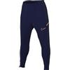 Nike Pantaloni da Calcio Dri-Fit Academy - Uomo, Blue Void/Black/Blue Void/Orange Pulse, HJ3776-492, L