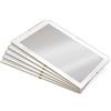 TMSolo Clip Frames A3 (29.7x42 cm) Pack of 5 | Frameless Picture Frames | Acrylic & MDF | Gallery Wall Set