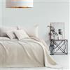 RESTILO AmeliaHome Copriletto beige Cappucino 170x270 copriletto double face Ultrasonic trapuntatura poliestere softa