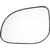 A ABSOPRO Specchio Retrovisore Sinistro Per Hyundai I10 11-13 1 Pz | Vetro Reale. Bianco. Non Riscaldato. Con Piastra Di Supporto. Diagonale 17.7cm. OE 876111J000. Per Hyundai i20 2008-2013.
