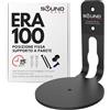 Sound bass Supporto da Parete ERA 100 - Profilo Basso, Nero, Singolo (1 pz), Compatibile con Sonos ERA 100 & ERA 100 SL, Kit di Montaggio Incluso