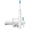 Philips Sonicare Diamond Clean 9000 Spazzolino Elettrico Sonico Bianco con App, con custodia da viaggio HX9913/17