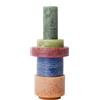STAN EDITIONS - Candela Candl Stack - Marrone - Paraffina - Designer Stan Verstraete