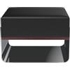 RED Edition - Pouf Stellar - Nero - Legno impiallacciato palissandro