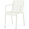 Hay - Poltrona impilabile Palissade - Bianco - Acciaio - Designer Ronan & Erwan Bouroullec