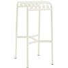 Hay - Sgabello bar Palissade - Bianco - Acciaio - Designer Ronan & Erwan Bouroullec