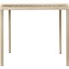 Ferm Living - Tavolo quadrato Dapple - Beige - Acciaio zincato verniciato a polvere - Designer Says Who