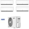 CLIMATIZZATORE QUADRI 12+12+12+12 AUX QG WI FI INTEGRATO R-32 DC INVERTER ESTERNA QUADRI SPLIT AM4-H28/4DR3