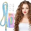 Lanzhire Fascia per capelli senza calore per capelli lunghi e corti, senza calore per capelli lunghi e corti, senza bigodini di calore per dormire, fascia per capelli senza calore durante la notte,