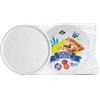 20 Piatti Piani In Plastica Bianchi Per Pizza Riutilizzabili - Aristea - Eleganza E Resistenza