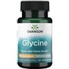Swanson Health Products Glicina - con AjiPure 500 mg 60 Capsule Vegetali