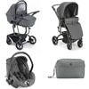 CAM Taski Sport - Trio Sistema modulare compatto N.863 Antracite e Nero