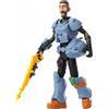 Mattel Buzz Lightyear La vera storia di Buzz Jr. Zap Patrol Mo Morrison Action Figure autentica in scala da 12,7 cm, 10 articolazioni mobili, sparatutto e casco, per Bambini 4+ Anni, HHJ83