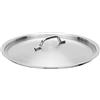 Baldassare Agnelli Pentole Agnelli Inox Coperchio con Ponticello, Argento, 36 cm