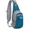 FANDARE Zaino Monospalla da Uomo Borse a spalla da palestra Zaini da hiking Donna Borsa a Spalla da palestra Borsa Tracolla Borsello a Spalla per Sportivo Trekking Ciclismo ViaggioBlu scuro
