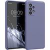 kwmobile Cover per Samsung Galaxy A52 / A52 5G / A52s 5G Custodia - Back Case per Smartphone in Silicone TPU - Protezione Gommata - lavanda opaco