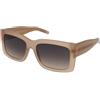 Boss by Hugo Boss Hugo Boss Boss 1454/S 10A/PR | Occhiali da Sole Graduati o Non Graduati | Prova Online | Plastica | Quadrati | Marrone, Trasparente | Adrialenti