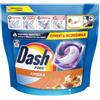 Dash Pods Detersivo Lavatrice In Capsule, Ambra, 44 Lavaggi 884,4 g