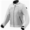 Rev'it GIACCA MOTO ESTIVA DONNA REV'IT ECLIPSE 2 LADIES ARGENTO TAGLIA 44 EU (48-IT)