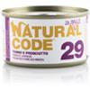 Natural Code 29 in jelly (tonno e prosciutto) - 6 lattine da 85gr.
