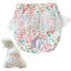 Generic Pannolini per cani femminili, pantaloncini fisiologici per cani - Design floreale riutilizzabili lavabili pantaloncini fisiologici per cani di piccola taglia cuccioli femmina animale domestico