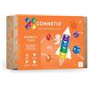 CONNETIX Arcobaleno Confezione Quadrata, 42 Pezzi