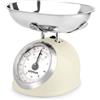 G3 Ferrari Aska Beige Rotondo Bilancia da cucina meccanica