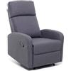 SalMar Poltrona Mirella Lift Relax Blu Jeans Manuale 3 posizioni M0702-02 di Salmar