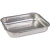 Roccobimbo Teglia da forno in acciaio inox 18-10 Antiaderente 25x19 Cm Lasagnera di Roccobimbo