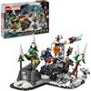 lego Marvel - Avengers Assemble: Age of Ultron Set Modulare con Scene del Film e 8 Minifigure di Supereroi Inclusi Thor Hulk e Iron Man per Bambini da 10+ Anni - 76291