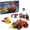 lego Sonic the Hedgehog - Super Sonic vs. Egg Drillster Set Ispirato al Videogioco con Minifigure e Veicolo per Bambini da 8+ Anni - 76999