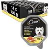 Cesar Tarina of Wet Food for Dog in Paté e Gelatina, ricette di Huerta (confezione da 14 x 150 g)