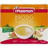 Plasmon Brodo di Verdure Preparato Disidratato, Ottimo per tutta la famiglia, 4 verdure scelte, Confezione da 12 x 80 g