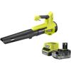 Ryobi Soffiatore a batteria con turbina jet ryobi ry18blb-140 18v, batteria 4ah inclusa