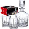 Spiegelau Set da whisky da 3 pezzi, caraffa da 750 ml con 2 bicchieri da whisky da 368 ml, Perfect Serve, 4500198, set regalo da whisky in vetro di cristallo, lavabile in lavastoviglie