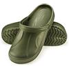 ESTRO Zoccoli Uomo Gomma Sabot - Ciabatte da Giardino Zoccoli Leggero Ciabatte Uomo Gomma F06 (43, Verde)