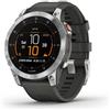 Garmin epix 3,3 cm (1.3'') AMOLED 47 mm Digitale 416 x 416 Pixel Touch screen Argento Wi-Fi GPS (satellitare)