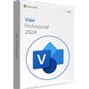 Microsoft Visio Professional 2024 BIND (Dispositivi: 1 dispositivo)