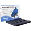 Aidapt - Poncho Universale per Sedia a rotelle, Colore: Nero