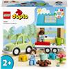 LEGO DUPLO Town 10986 Casa su Ruote, Set da Campeggio con Mattoncini G